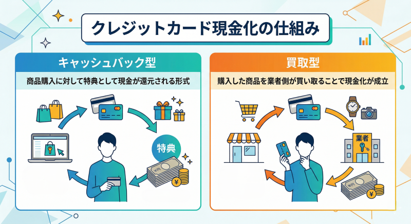 クレジットカード現金化の仕組み