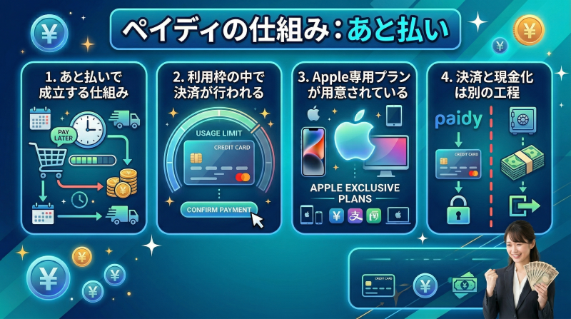 ペイディの仕組み