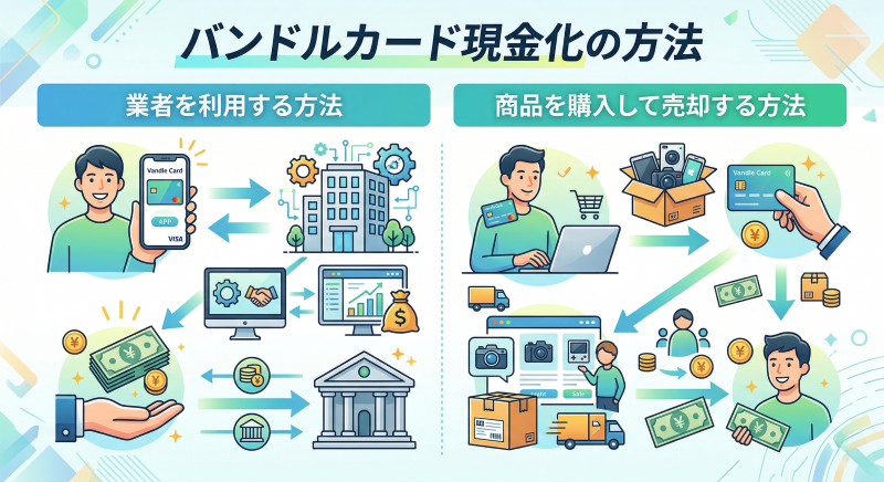 バンドルカード現金化の方法